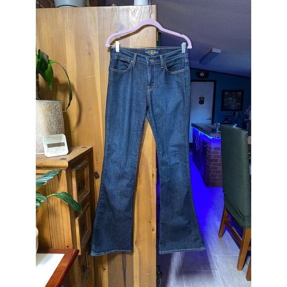 Lucky Brand Women's Charlotte Kick Flare Blue Denim Jeans EUC! Size 06/28 - Picture 1 of 8